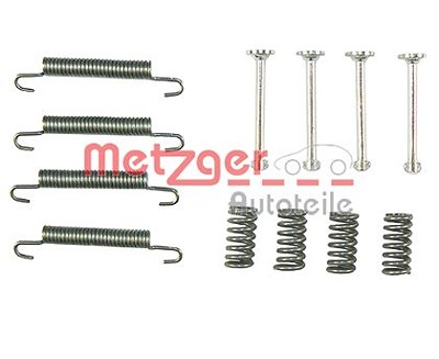 Metzger Zubehörsatz Bremsbackensatz Hinterachse [Hersteller-Nr. 105-0667] für Opel, Vauxhall von METZGER