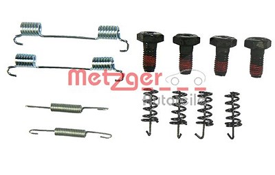Metzger Zubehörsatz für Bremsbacken Hinterachse [Hersteller-Nr. 105-0622] für Mercedes-Benz von METZGER