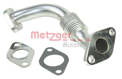 Metzger Rohrleitung, AGR-Ventil [Hersteller-Nr. 0892651] für Audi, Skoda, VW von METZGER