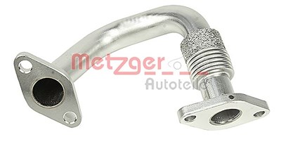 Metzger Rohrleitung, AGR-Ventil [Hersteller-Nr. 0892655] für Audi, Seat, Skoda, VW von METZGER
