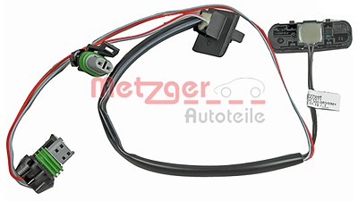 Metzger Schalter, Heckklappenentriegelung [Hersteller-Nr. 2310558] für Opel von METZGER
