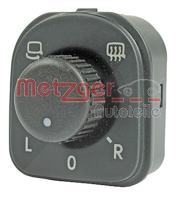 Metzger Schalter, Spiegelverstellung [Hersteller-Nr. 0916488] für Seat, VW von METZGER
