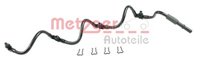 Metzger Schlauch, Leckkraftstoff [Hersteller-Nr. 0840100] für Nissan, Opel, Renault, Vauxhall von METZGER