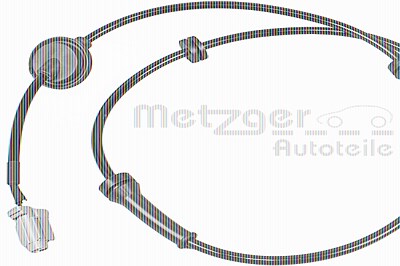 Metzger Sensor, Raddrehzahl [Hersteller-Nr. 09001089] für Nissan von METZGER