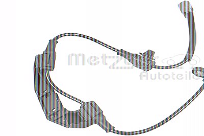 Metzger Sensor, Raddrehzahl [Hersteller-Nr. 0900576] für Honda von METZGER