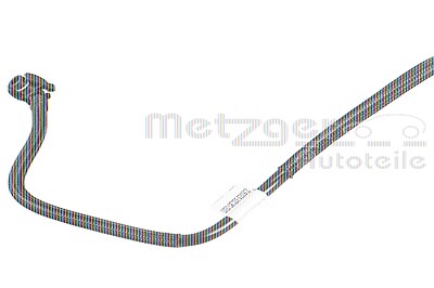 Metzger Unterdruckleitung, Bremskraftverstärker [Hersteller-Nr. 2180003] für Renault von METZGER