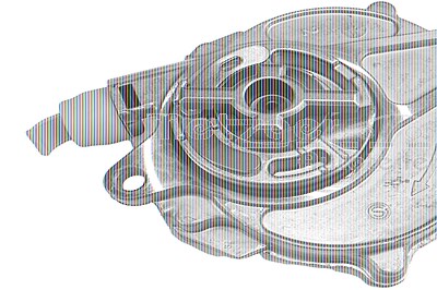 Metzger Unterdruckpumpe, Bremsanlage [Hersteller-Nr. 8010092] für Volvo von METZGER