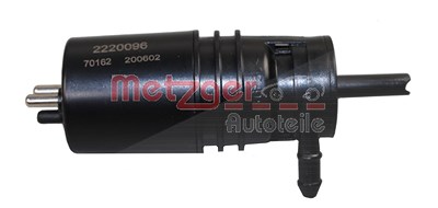 Metzger Waschwasserpumpe, Scheibenreinigung [Hersteller-Nr. 2220096] für Mercedes-Benz von METZGER
