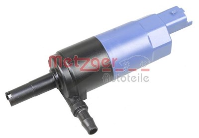 Metzger Waschwasserpumpe, Scheinwerferreinigung [Hersteller-Nr. 2220110] für Citroën, Fiat, Lancia, Peugeot, Renault von METZGER