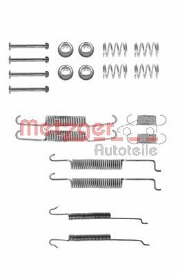 Metzger Zubehörsatz, Bremsbacken [Hersteller-Nr. 105-0680] für Audi, Seat, Skoda, VW von METZGER