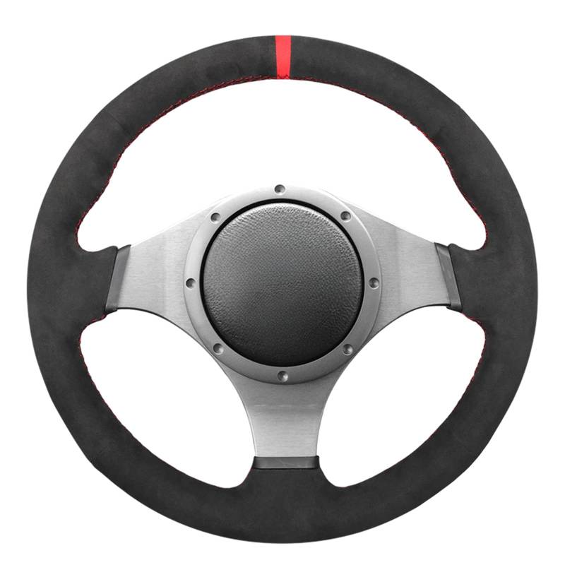 MEWANT Alcantara Lenkradhülle für Mitsubishi Lancer Evolution EVO IX 9 2005-2006 / VIII 8 2003-2004 von MEWANT