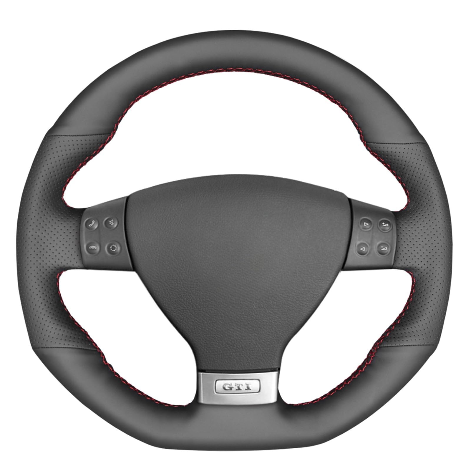 MEWANT Auto Lenkradbezüge Wrap für Golf 5 Mk5 GTI Golf 5 R32 Passat R GT 2005 DIY Hand Nähen MEWANT Auto Lenkradbezüge Wrap für Golf 5 Mk5 GTI Golf 5 R32 Passat R GT 2005 DIY Hand Nähen von MEWANT
