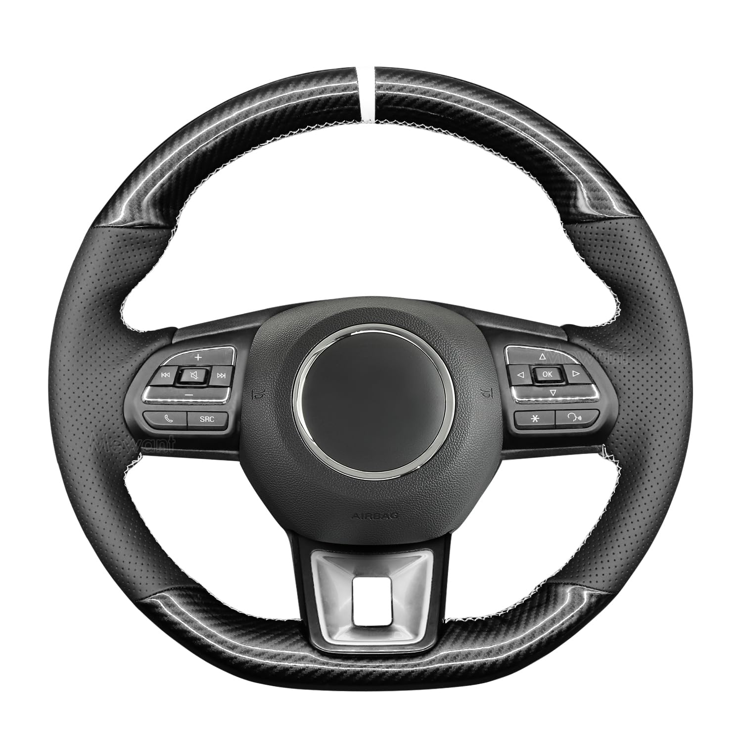 MEWANT Handstich-Auto-Lenkradabdeckung für MG ZS EV HS MG3 MG5 MG6 EZS 2018-2023 Lenkradschutz Lenkradzubehör MEWANT Handstich-Auto-Lenkradabdeckung für MG ZS EV HS MG3 MG5 MG6 EZS 2018-2023 Lenkradschutz Lenkradzubehör von MEWANT