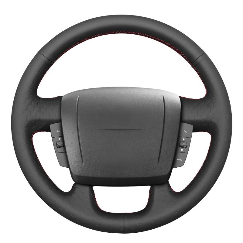MEWANT Lenkradbezug Kompatibel mit Peugeot Boxer 2007-2022 von MEWANT