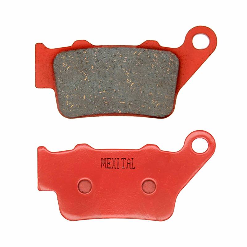 MEXITAL 1 Paar Motorrad Bremsbeläge Hinten für HUSQVARNA WRE 125 (1993-2013) von MEXITAL