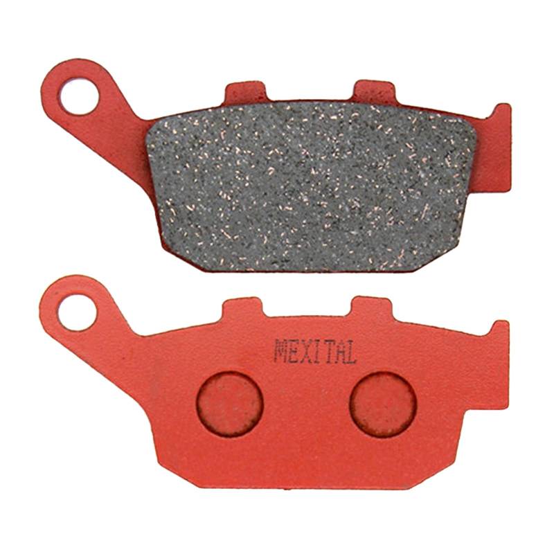 MEXITAL 1 Paar Motorrad Bremsbeläge Hinten für Honda FMX 650 5/6 2005-2008 von MEXITAL