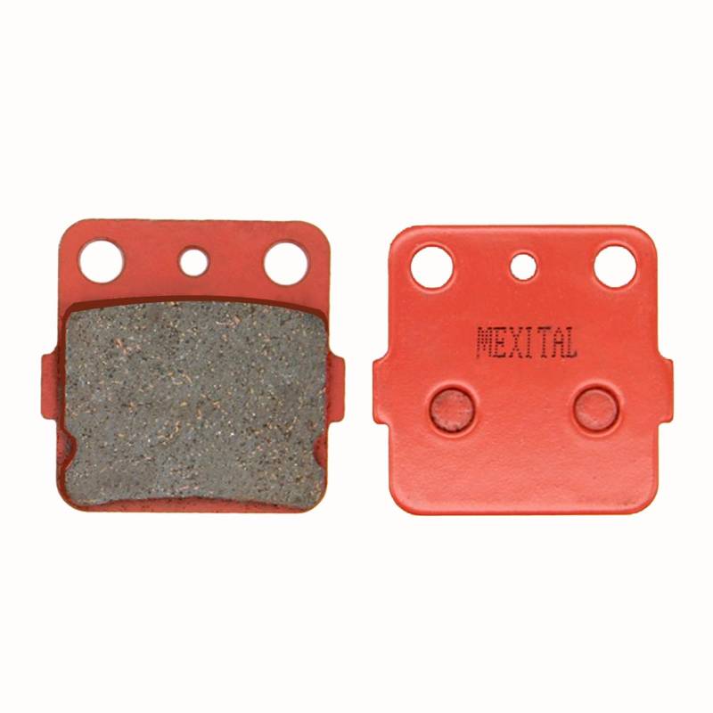 MEXITAL 1 Paar Motorrad Bremsbeläge Vorne & Hinten für Yamaha YFM 350 Raptor (04-10) / YFM 660 Raptor (01-04) von MEXITAL