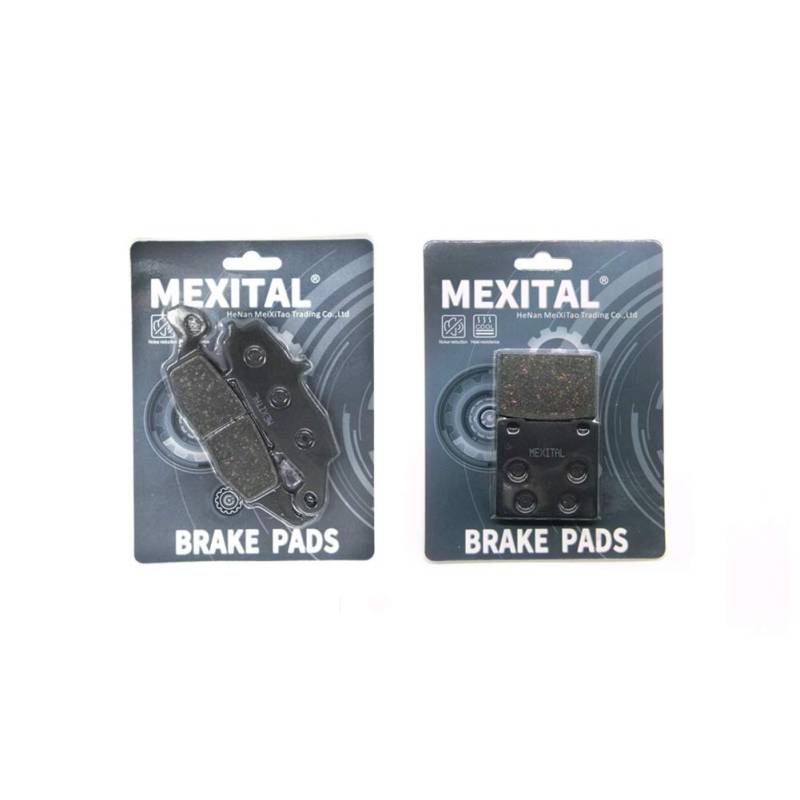 MEXITAL Motorrad Bremsbeläge Vorne + Hinten für GS 500 (E/K/FK) (96-08) von MEXITAL