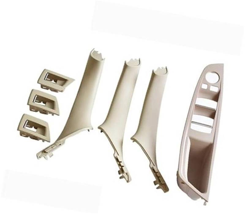 MEXWLOP, for, F10 F11 F18 2010-2016 RHD Rechts vorne Autofahrer, for Sitz, Armlehne Innentürgriff Innenverkleidung Zugverkleidungsabdeckung 4 7 Stück 51417225851 Autotür-Zuziehgriff(Oyster-7Pcs) von MEXWLOP