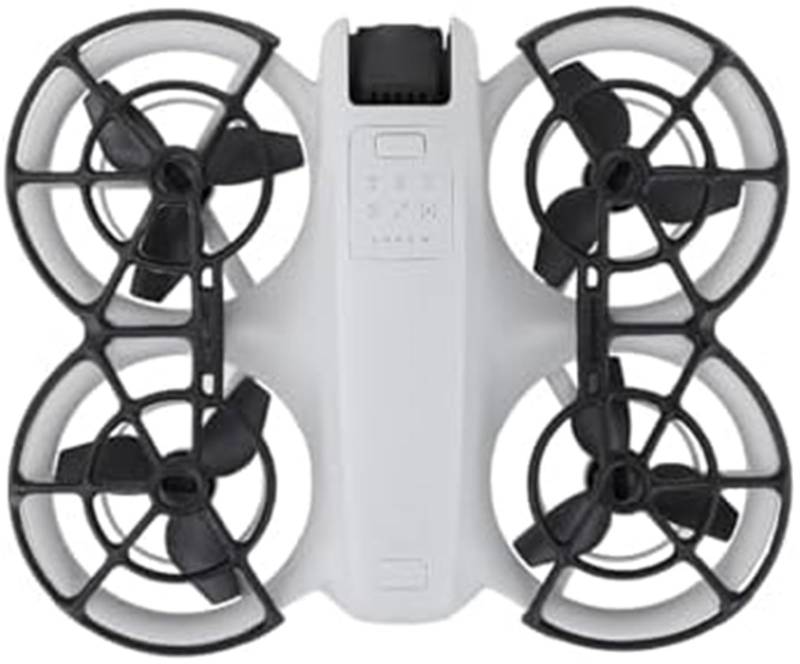 MEXWLOP, for DJI, NEO Propeller Guard Protector Paddles Bumper Blades Schutzhülle Ring, for Neo Drone Propeller Wing Anti-Collision Frame Paddles Rundumschutz Zubehör (Schwarz) Propellerschutz(Black) von MEXWLOP