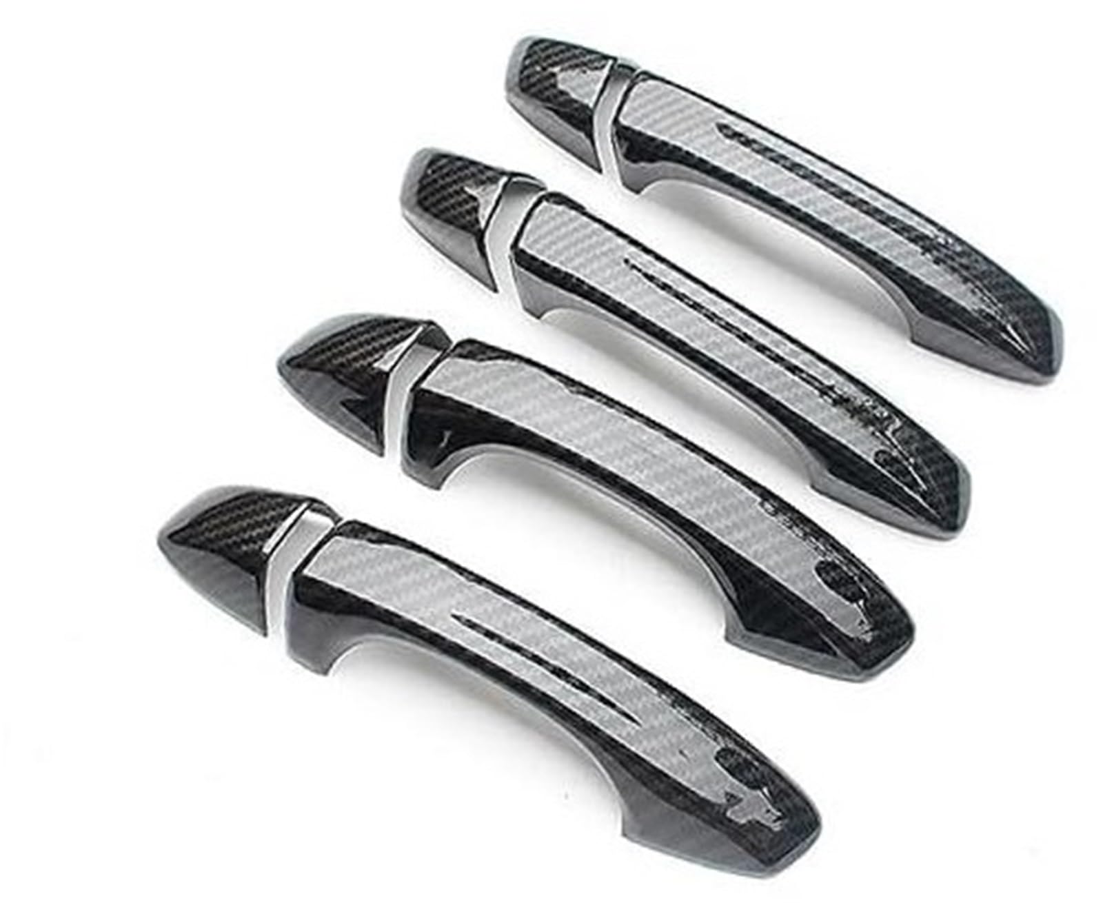 MEXWLOP, for Golf, 7 MK7 2013 2014 2015 2016 2017 2018 Kohlefaser Chrom Autotürgriffabdeckung Zieraufkleber Zubehör Türgriffabdeckung aus Kohlefaser(Carbon Fiber) von MEXWLOP