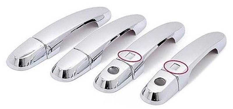 MEXWLOP, for Kia, for Sorento, 2009 2010 2011 2012 2013 2014 Chrom Autotürgriffabdeckung Zieraufkleber Styling Autozubehör Türgriffabdeckung aus Kohlefaser(Black 2 Buttons) von MEXWLOP