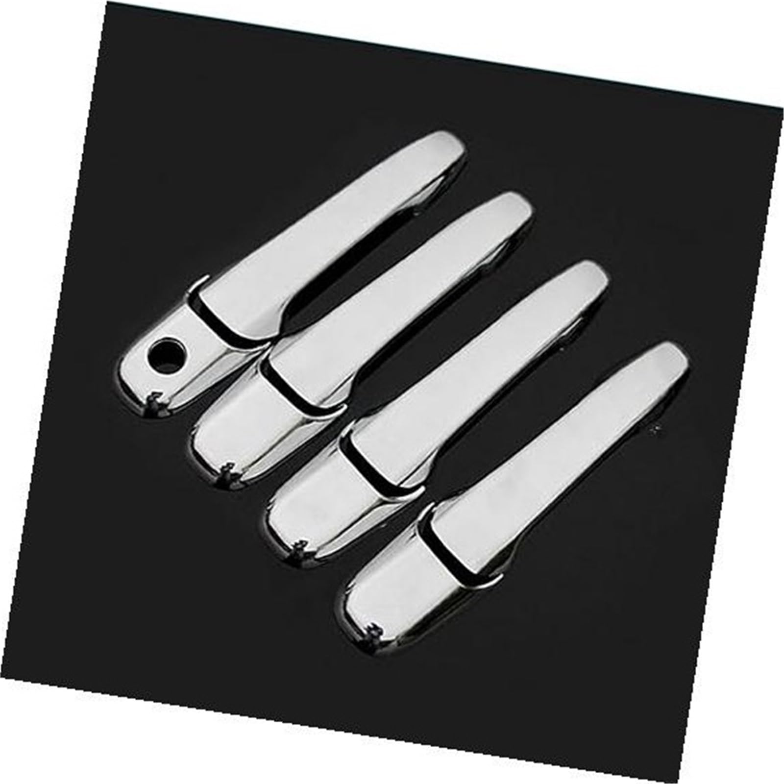 MEXWLOP, for Mazda, 3 2004-2009, 5 2006-2017, for Mazda, 6 2003-2015 Chrom-Carbonfaser-Autotürgriffabdeckungs-Zierzubehör Türgriffabdeckung aus Kohlefaser(Black Bowl) von MEXWLOP