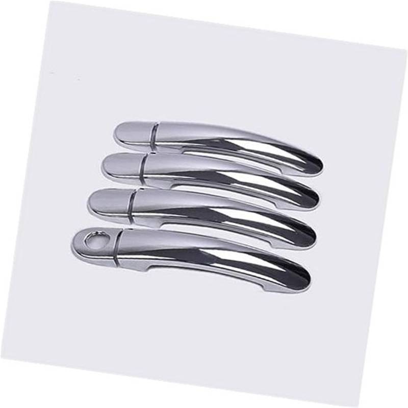 MEXWLOP, for Seat, Altea Altea XL 2004–2016, Chrom-Carbonfaser-Autotürgriffabdeckungen Türgriffabdeckung aus Kohlefaser(Black Model 4) von MEXWLOP