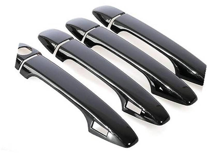 MEXWLOP, for Toyota, Sienna XL30 30 2010–2019, glänzend Schwarze Autotürgriffabdeckung Türgriffabdeckung aus Kohlefaser(Black Keyless Entry) von MEXWLOP