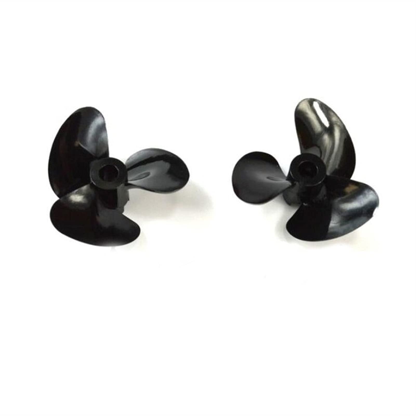 MEXWLOP 1 Paar Propeller 3 Klingen High Speed ​​Volle Immersion CW/CCW Padddle for RC Modell Boot Teile Blende 3/4mm Durchmesser 26/30/34mm Präzisionspropeller aus Metall(1pair 26x4mm) von MEXWLOP