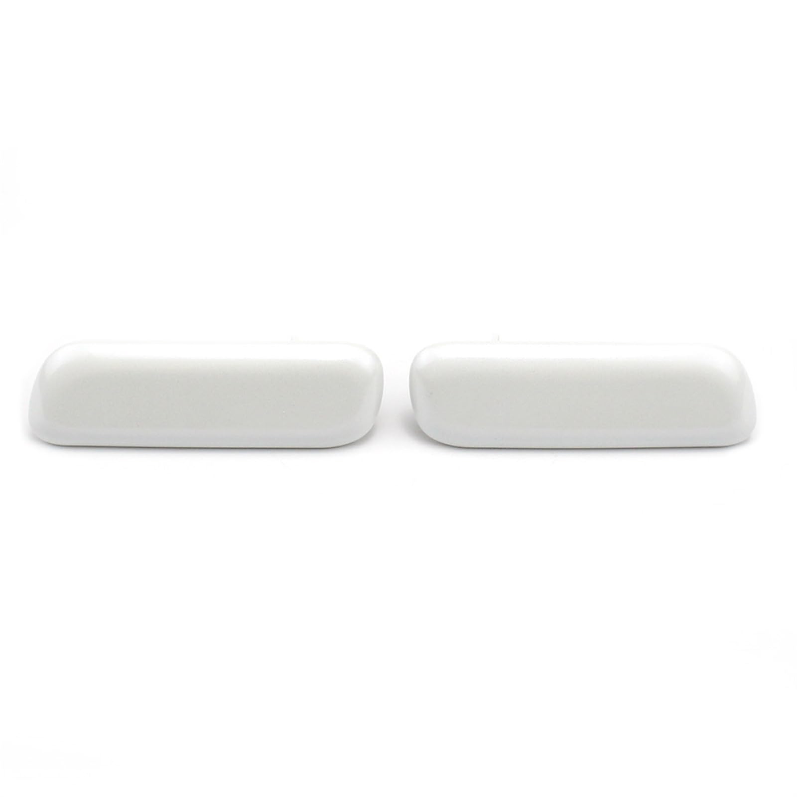 MEXWLOP 1PCS Perlweiß lackierte Scheinwerferwaschanlage Sprühdüsenabdeckung 8264A027 8264A028, for, for Mitsubishi, for Pajero Montero MK4 Kappe für Scheinwerferwaschdüse(Pair) von MEXWLOP