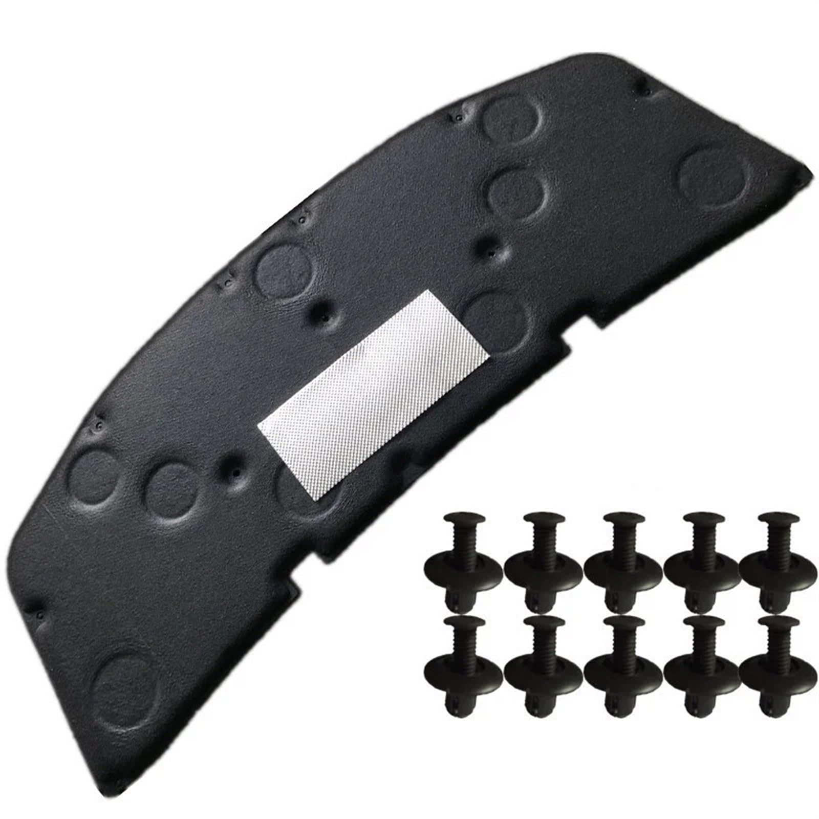 MEXWLOP 1pc Auto Motorhaube Lärm schalldichte Baumwolle, for, for eine Klasse W177 A200 A180 2019-2021 Heckstoßstangenschutz fürs Auto(Black) von MEXWLOP