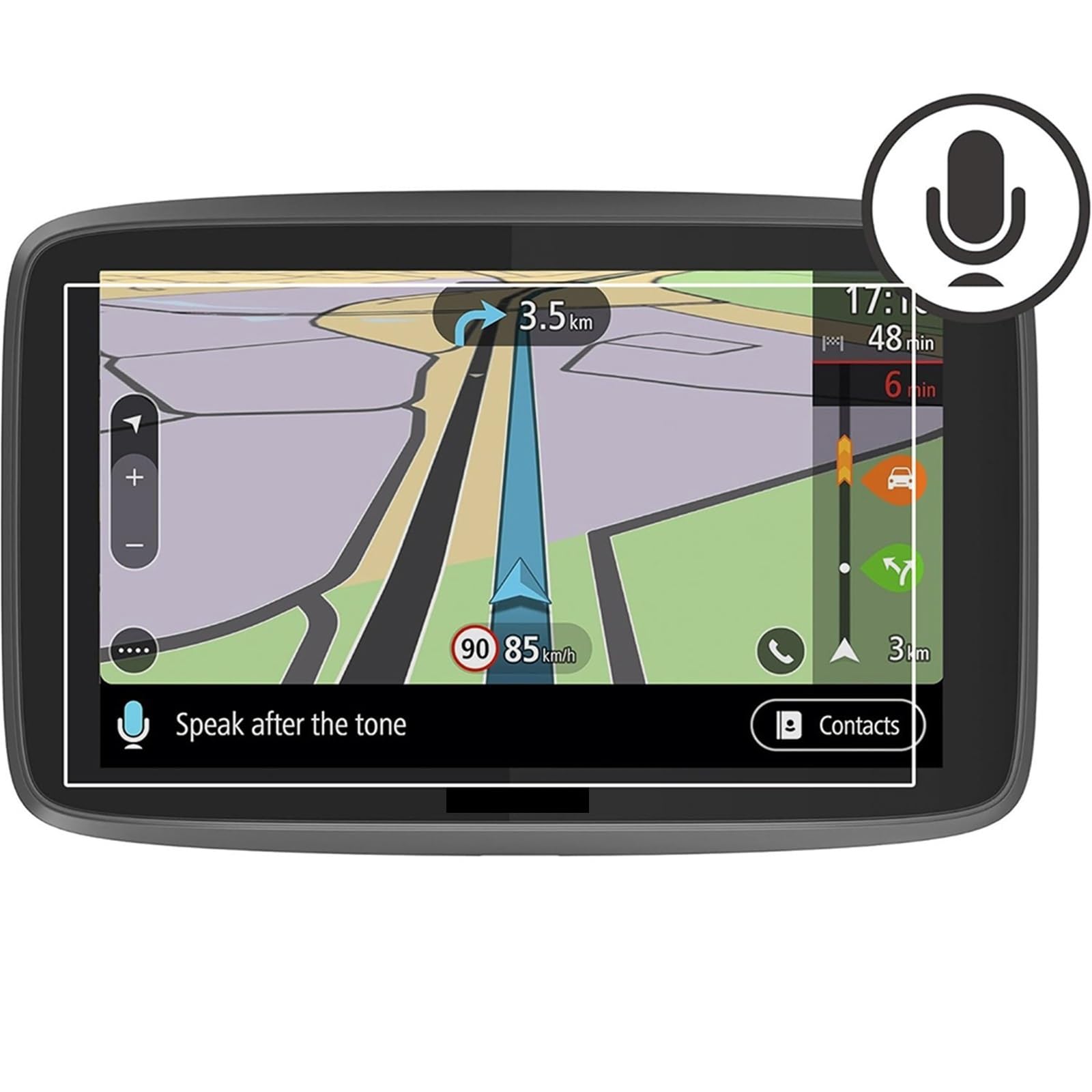 MEXWLOP 2 STÜCKE PET Go 620 6200 6250 6-Zoll-Displayschutzfolie for Auto-LKW-RV-Autoradio-Videoplayer GPS-Navigation Blendfreie Autoscheibenfolie von MEXWLOP