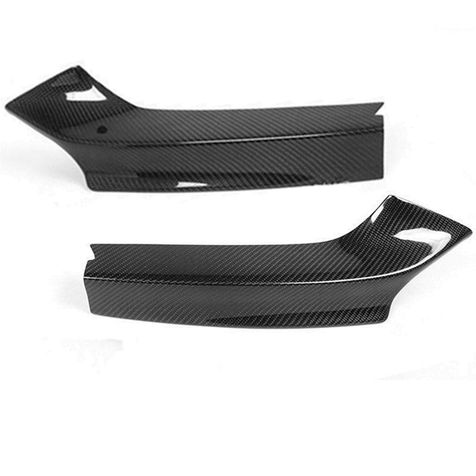 MEXWLOP 2 Stück Auto-Frontstoßstangen-Lippenspoiler-Splitter, Body-Kit, Schürzen, Abdeckung, Schutzverkleidung, for, M235i Coupe F22 M-Tech M-Sport 2014–2016 Frontstoßstangenlippe von MEXWLOP