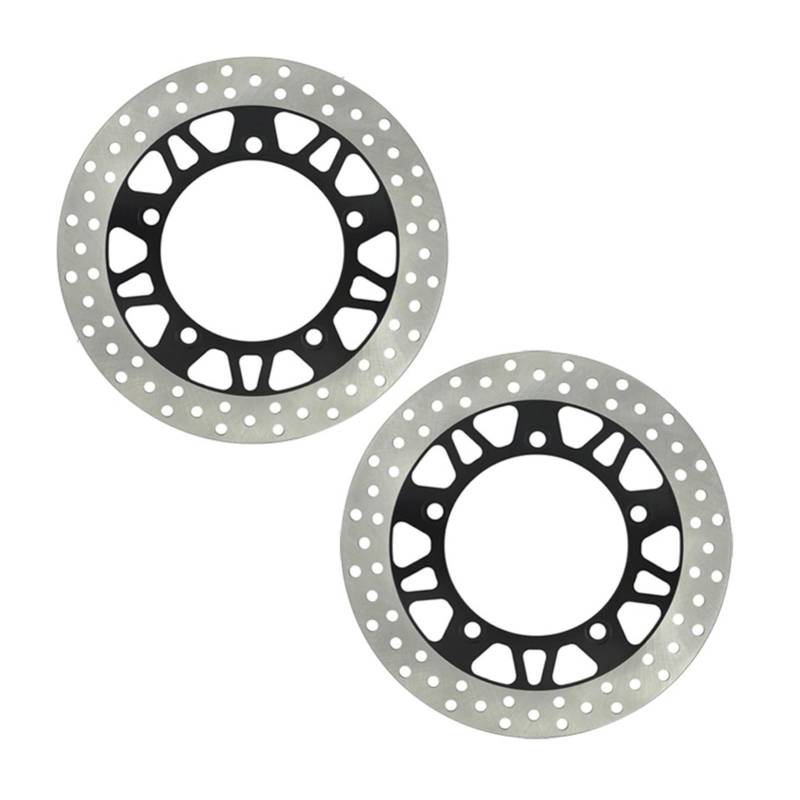 MEXWLOP 2 Stück Motorrad-Bremsscheibenrotor vorne Links rechts, for Suzuki, AN250 Burgman Skywave AN400 2003-2015 AN650 Burgman Executive 2004-2009 Motorrad Bremsscheibe von MEXWLOP