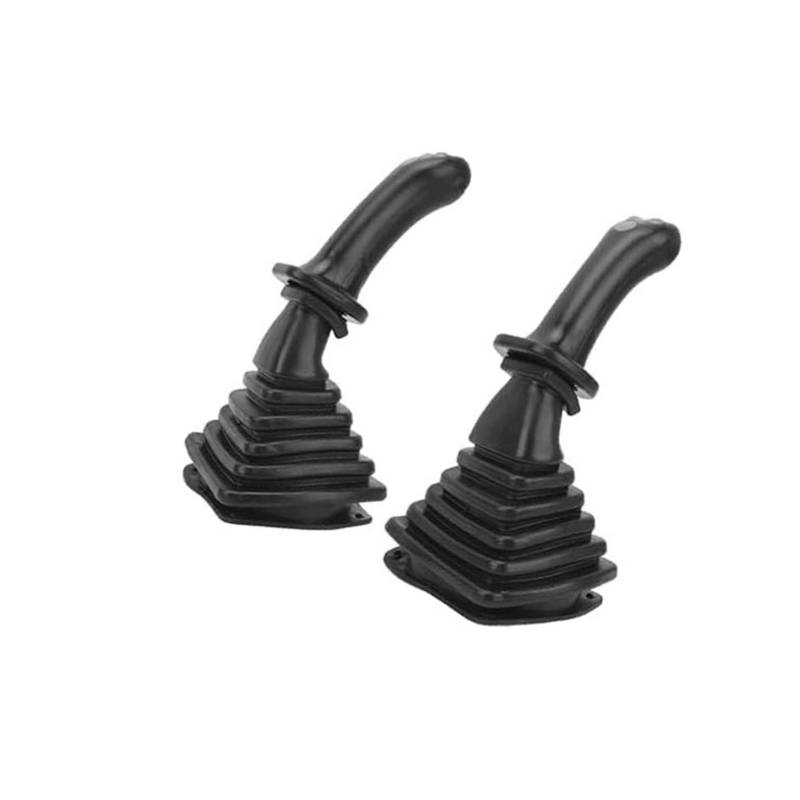 MEXWLOP 2-teilige 3-Tasten-Joystickgriffe for Bagger, 3-Tasten-Joystickgriffe for Bagger mit Staubschutz, Joystickgriffe for Bagger, for Doosan DH DX150 215 225 300 370 9C Joystick zur Baggersteuerung von MEXWLOP