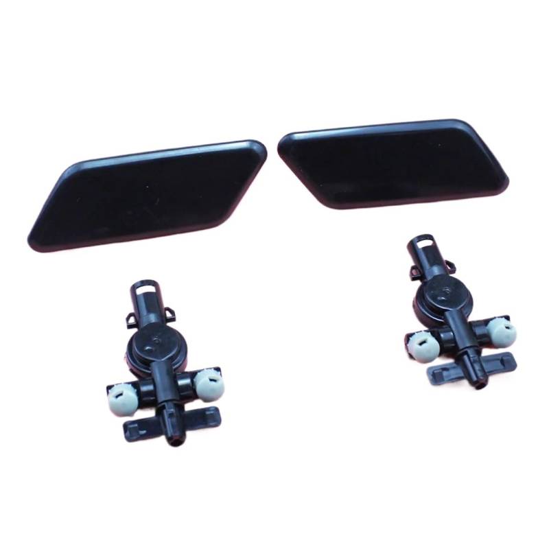 MEXWLOP 2PCS, for, for Subaru, for Outback 2010-2012 Front Stoßstange Scheinwerfer Waschmaschine Spray Düse Abdeckung 86636AJ060 86636AJ050 Kappe für Scheinwerferwaschdüse von MEXWLOP