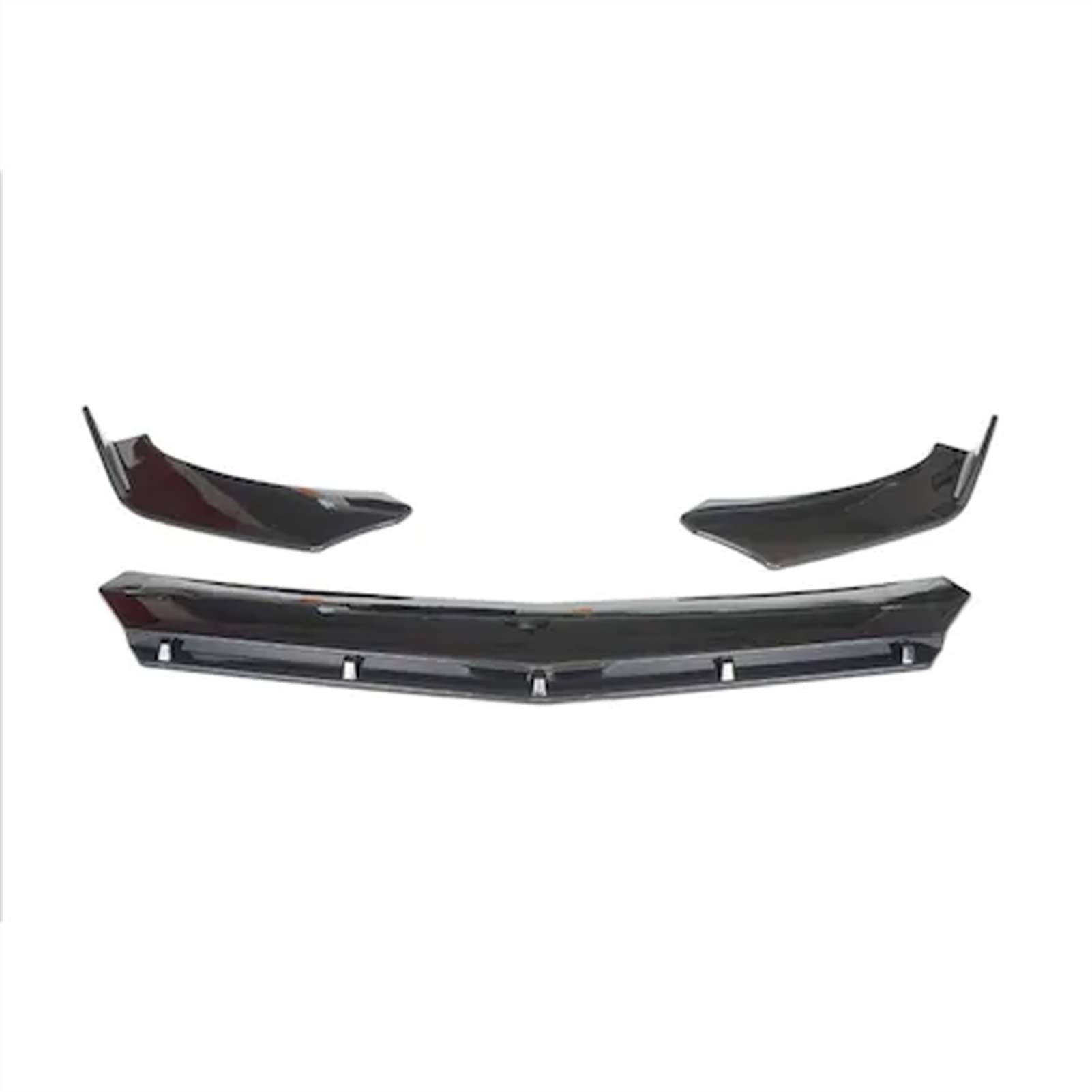 MEXWLOP 3 Stück Auto-Frontstoßstangenlippe, glänzend, Splitter, Diffusor, Body-Kit, Spoiler, for VW, Scirocco, R 2008–2014, Schwarz Frontstoßstangenlippe MEXWLOP 3 Stück Auto-Frontstoßstangenlippe, glänzend, Splitter, Diffusor, Body-Kit, Spoiler, for VW, Scirocco, R 2008–2014, Schwarz Frontstoßstangenlippe von MEXWLOP