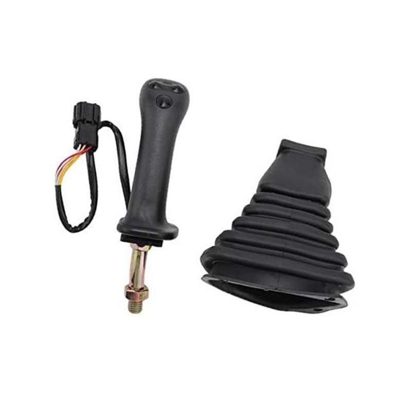 MEXWLOP 3-Tasten-Joystickgriff for Bagger mit Staubschutz, for Doosan DX150 215 225 300 370-9C Joystick zur Baggersteuerung von MEXWLOP