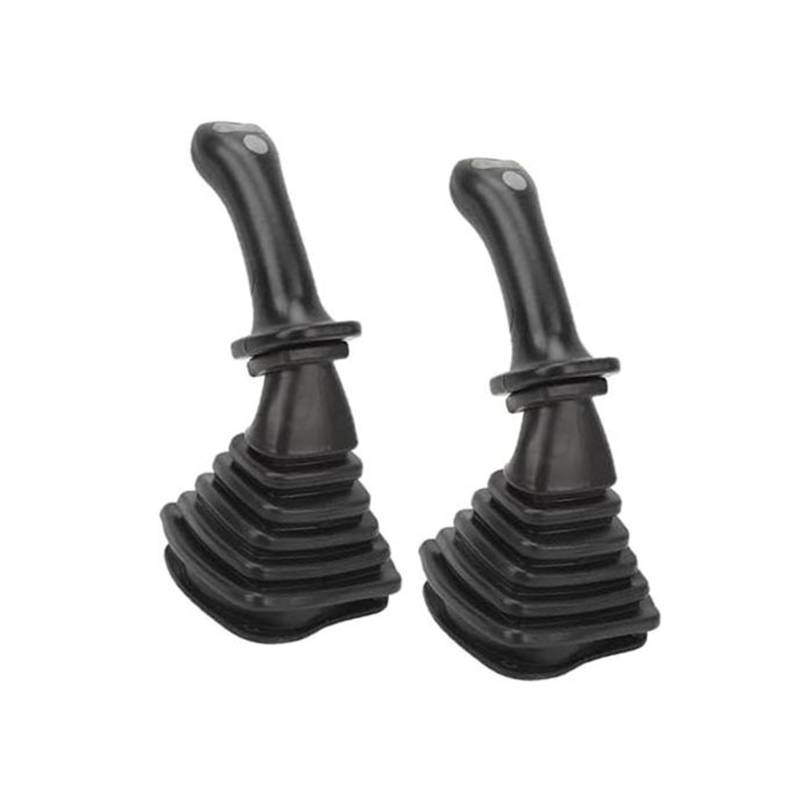 MEXWLOP 3-Tasten-Joystickgriffe for Bagger, schwarze ABS-Aluminiumlegierung, verbesserte Ergonomie mit 6-poligen 3-Tasten, nahtlose Integration, for DH DX150 215 225 300 3709C [Videospiel] Joystick zu von MEXWLOP