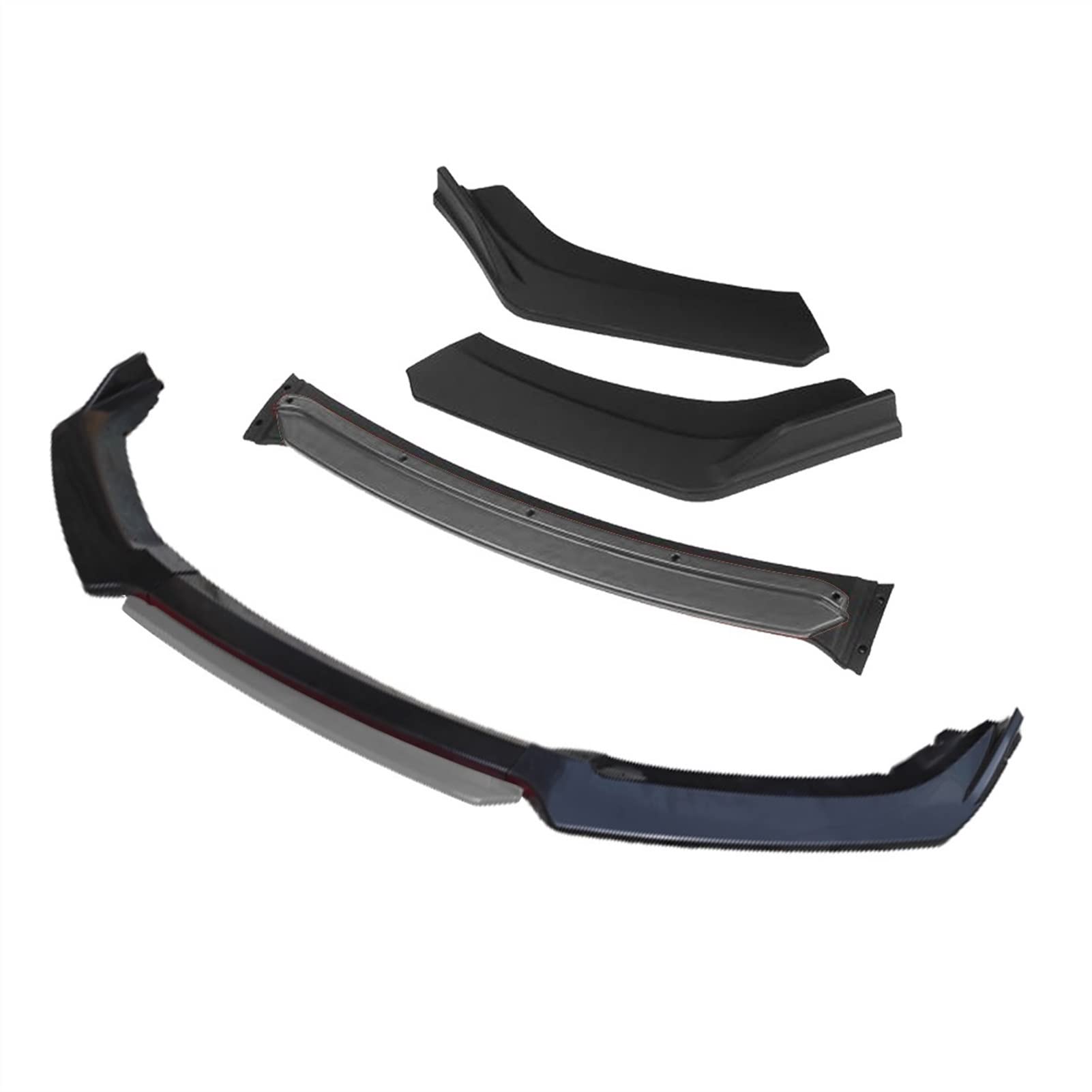 MEXWLOP 3-teiliges Zubehör, Auto-Frontstoßstangen-Lippensplitter, Diffusor-Lippenkörper-Kit, Spoiler-Stoßstangen, for Toyota, for Corolla, 2015 2016 2017, Schwarz Frontstoßstangenlippe(4pcs+Grey) MEXWLOP 3-teiliges Zubehör, Auto-Frontstoßstangen-Lippensplitter, Diffusor-Lippenkörper-Kit, Spoiler-Stoßstangen, for Toyota, for Corolla, 2015 2016 2017, Schwarz Frontstoßstangenlippe(4pcs+Grey) von MEXWLOP
