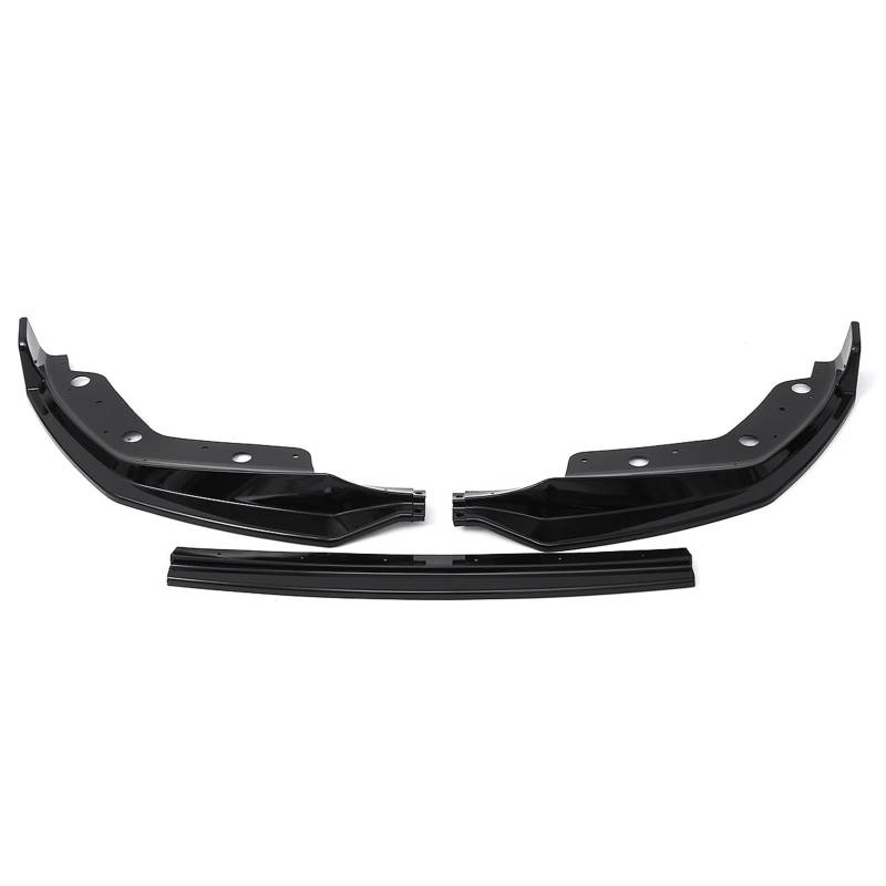 MEXWLOP 3PCS MP Stil G20 Auto Vordere Stoßstange Lip Spoiler Splitter Diffusor Abnehmbare Körper Kit Abdeckung Schutz, for, 3 Serie G20 2019 2020 Frontstoßstangenlippe(Glossy Black) von MEXWLOP