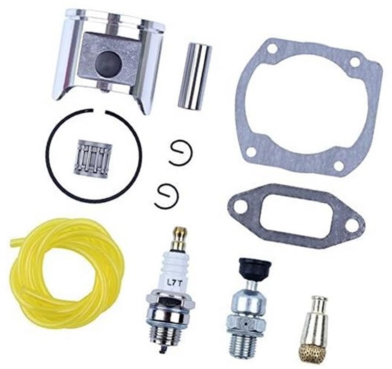 MEXWLOP 48 mm Kolbenringe, Nadelventil, Filterdichtungssatz for Husqvarna 365 Kettensäge mit Zündkerze, Kraftstoffleitung, Ersatzteile Rasenmäher-Zündkerze MEXWLOP 48 mm Kolbenringe, Nadelventil, Filterdichtungssatz for Husqvarna 365 Kettensäge mit Zündkerze, Kraftstoffleitung, Ersatzteile Rasenmäher-Zündkerze von MEXWLOP