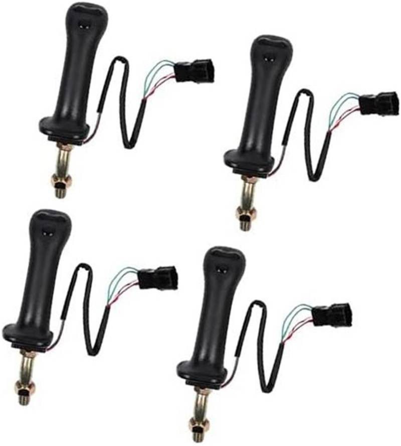 MEXWLOP 4X 3 Tasten Bagger Joystick Assy Griff Getriebe, for Doosan DX150 215 225 300 370-9C Links Joystick zur Baggersteuerung von MEXWLOP