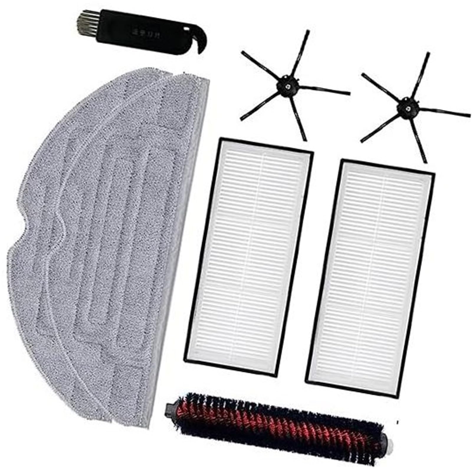 MEXWLOP 8-teiliges Ersatzzubehör for Roborock, S8 Plus, S8+, S8 Pro, Ultra, G20 Staubsauger, 1 selbstreinigende Bürste, 2 Filter, 2 Wischpads, 2 Seitenbürsten, 1 Reinigungsbürste Roboterstaubsauger-Er MEXWLOP 8-teiliges Ersatzzubehör for Roborock, S8 Plus, S8+, S8 Pro, Ultra, G20 Staubsauger, 1 selbstreinigende Bürste, 2 Filter, 2 Wischpads, 2 Seitenbürsten, 1 Reinigungsbürste Roboterstaubsauger-Er von MEXWLOP