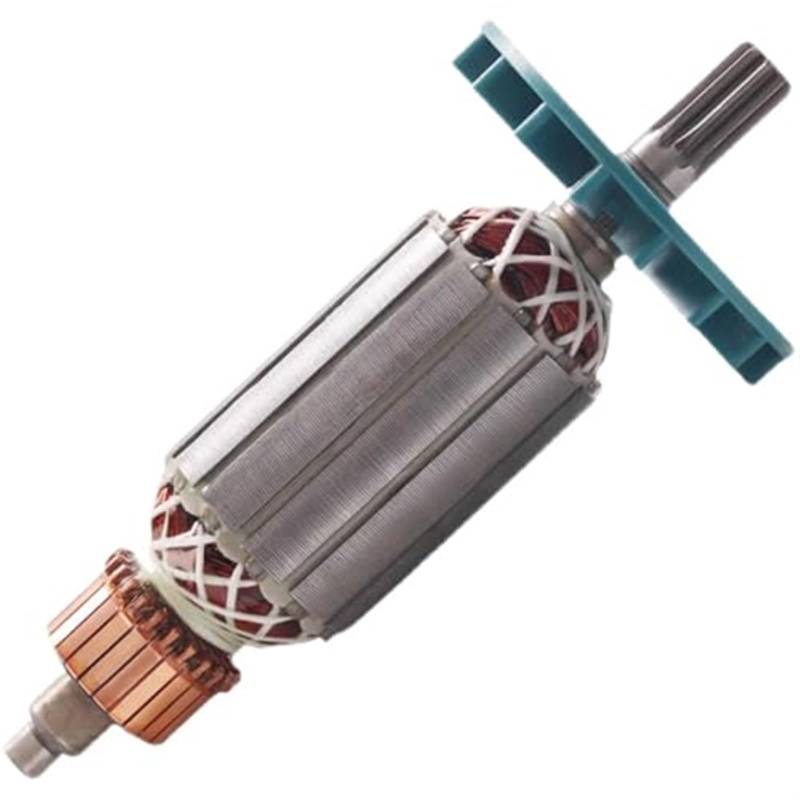 MEXWLOP AC220-240V Ankerrotor Ersatzzubehör for P1B-DV-22C Elektroschrauber Ankerrotor Anker Statorspule Anker Rotor Anker(Black Stator) von MEXWLOP