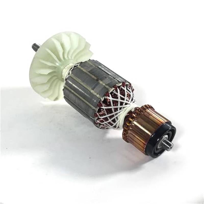 MEXWLOP AC220-240V Ankerstator, for Bosch, GWS20-180 GWS22-180 GWS22-230 Winkelschleifer Rotor Ankerspule Ersatzzubehör Anker Rotor Anker(Black Stator) von MEXWLOP