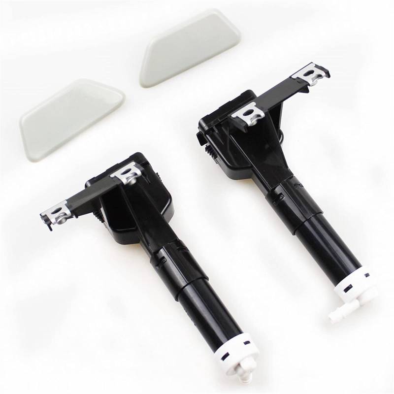 MEXWLOP Abdeckkappe for Scheinwerfer-Scheinwerfer-Waschanlage an der Frontstoßstange, for Mitsubishi, Outlander 2013-2015 Scheinwerferwaschdüse(2PCS Nozzle Assembly) von MEXWLOP