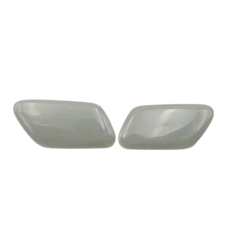 MEXWLOP Abdeckkappe for die Sprühdüse der Frontscheinwerfer-Waschanlage, for Infiniti QX50 2013-2015 Abdeckkappe for die Scheinwerfer-Waschdüse Scheinwerferwaschanlagenabdeckung(Black 1 PAIR (L AND R) von MEXWLOP