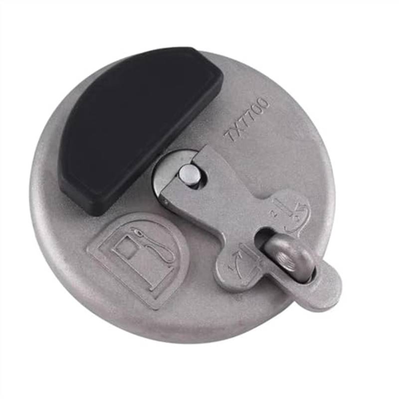 MEXWLOP Abschließbarer Tankdeckel mit Vorhängeschloss 7X7700, for Caterpillar CAT Dozer Bagger D6R D5C 311D 312D 320D 321D 323D Grau Kraftstofftank für Bagger von MEXWLOP